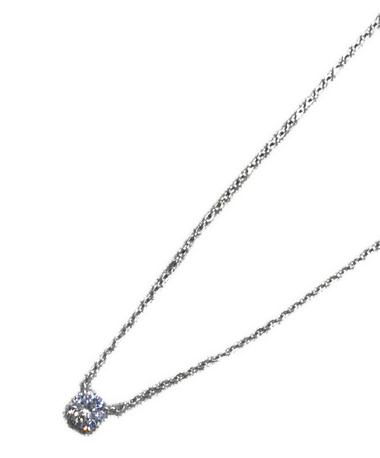 中古・古着通販】canal4℃ (カナルヨンドシー) シルバーネックレス 