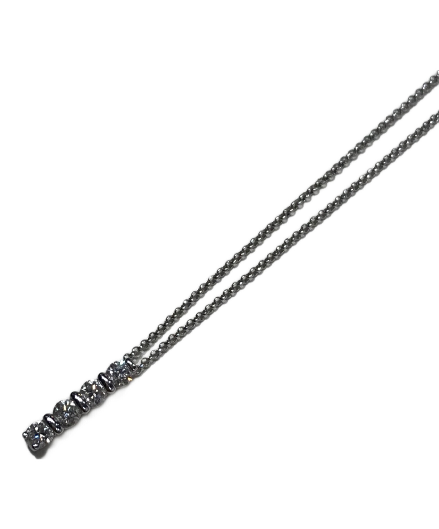 中古・古着通販】TRECENTI (トレセンテ) ダイヤトップネックレス 中古・古着通販】TRECENTI (トレセンテ) ダイヤトップネックレス