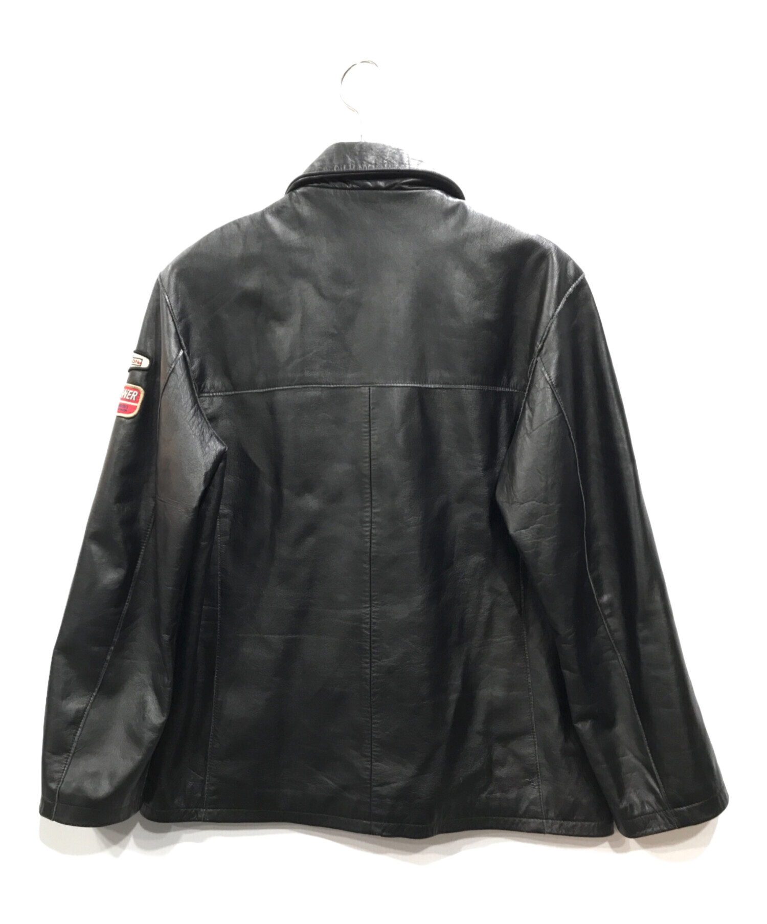 ハーレーダビッドソン ライダースジャケット黒 メンズ 馬革 size L 中古・古着通販】HARLEY-DAVIDSON (ハーレーダビッドソン) ホース