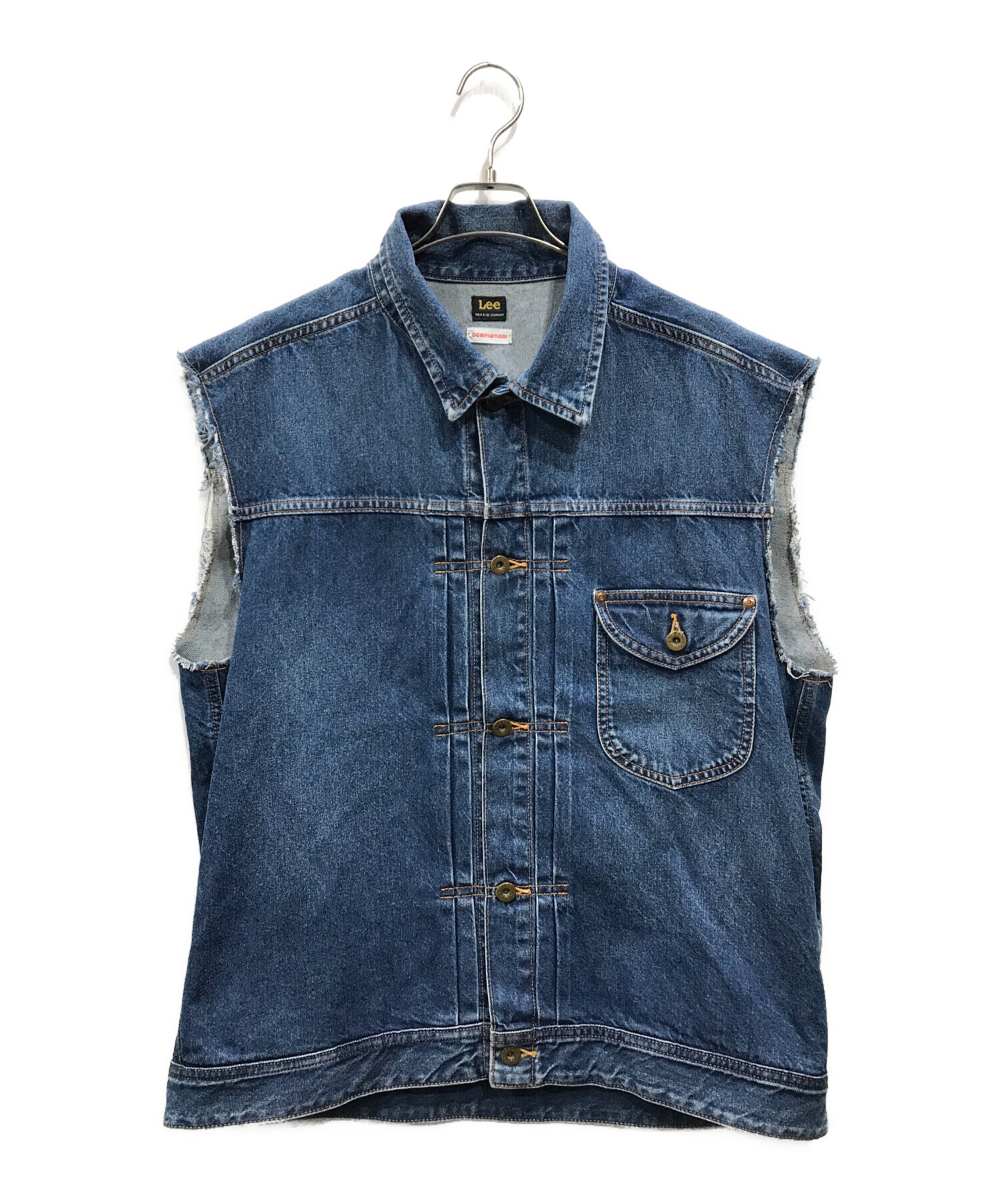 中古・古着通販】LEE (リー) スリーブレスカウボーイジャケット デニム