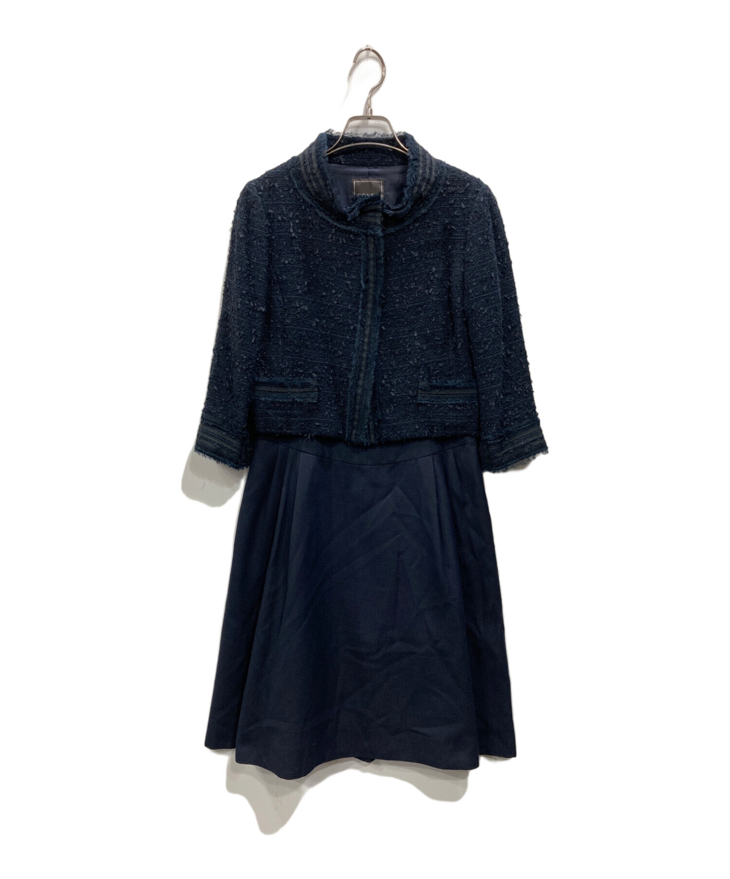 フォクシーセットアップネイビー FOXEY フォクシー サクセス スーツ