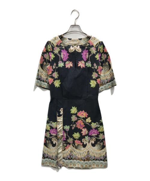 中古・古着通販】ETRO (エトロ) ペイズリー柄ワンピース マルチカラー
