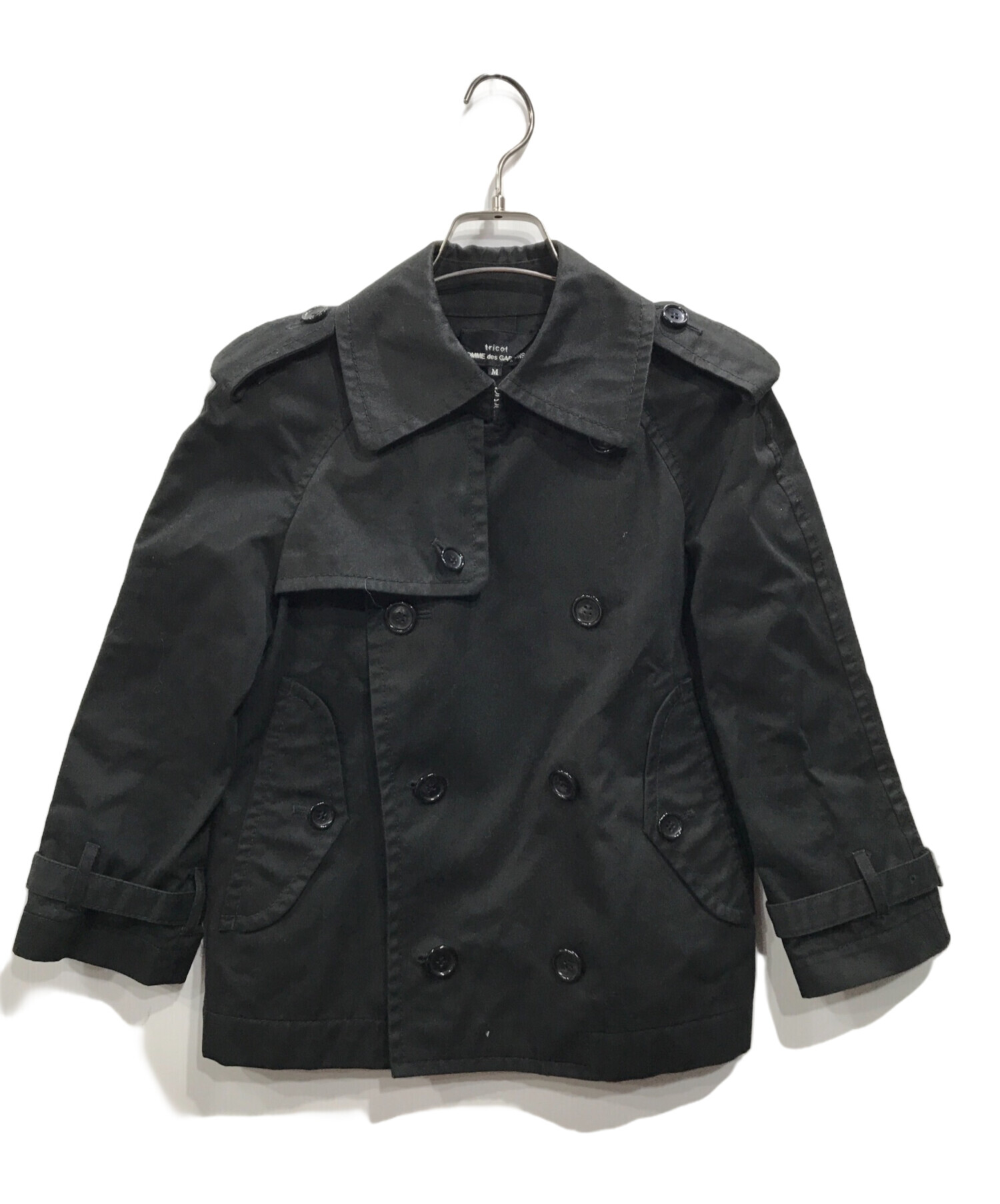 tricot COMME des GARÇONS AD2010 ショートトレンチ 中古・古着通販】tricot COMME des GARCONS (トリココムデギャルソン