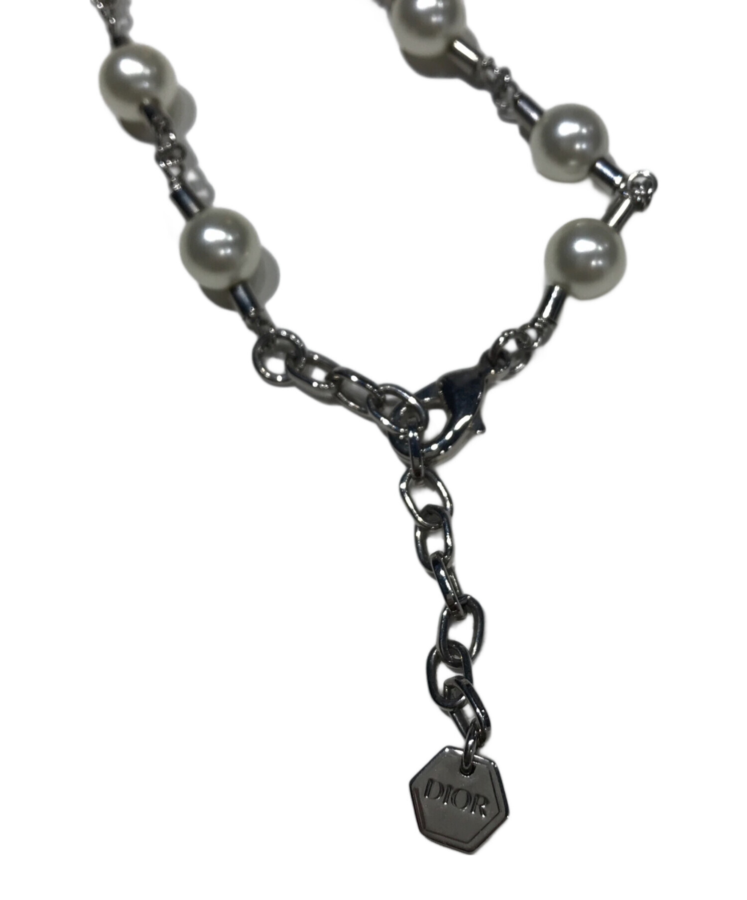 中古・古着通販】DIOR (ディオール) ロジウムフィニッシュ カラビナ 