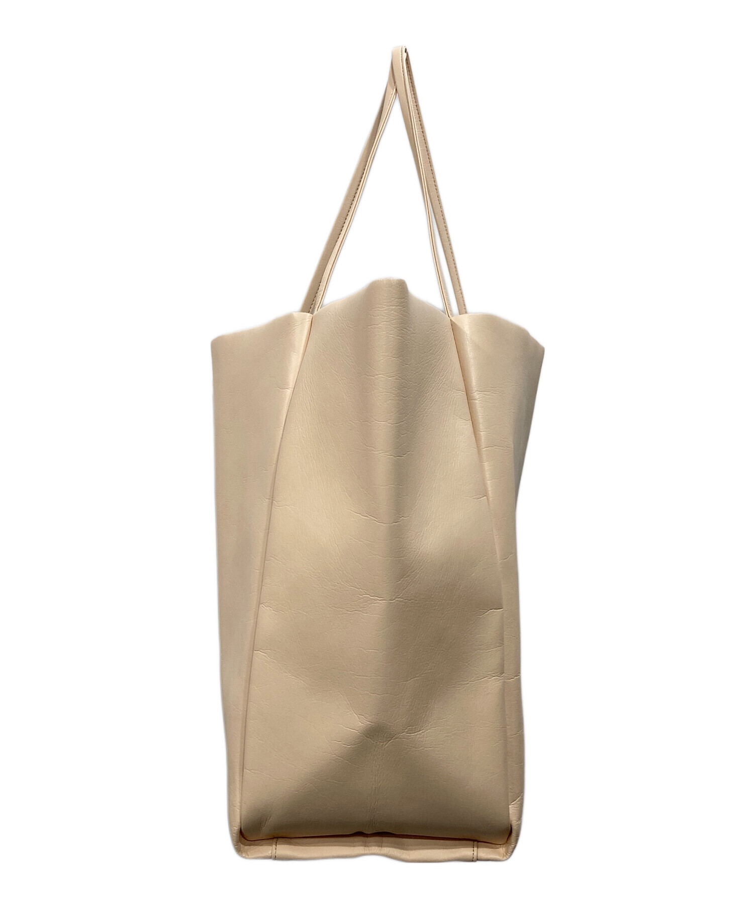 SCUE スキュー　LONG STRAP LARGE TOTE BAG 中古・古着通販】SCUE (スキュー) LONG STRAP LARGE TOTE バッグ