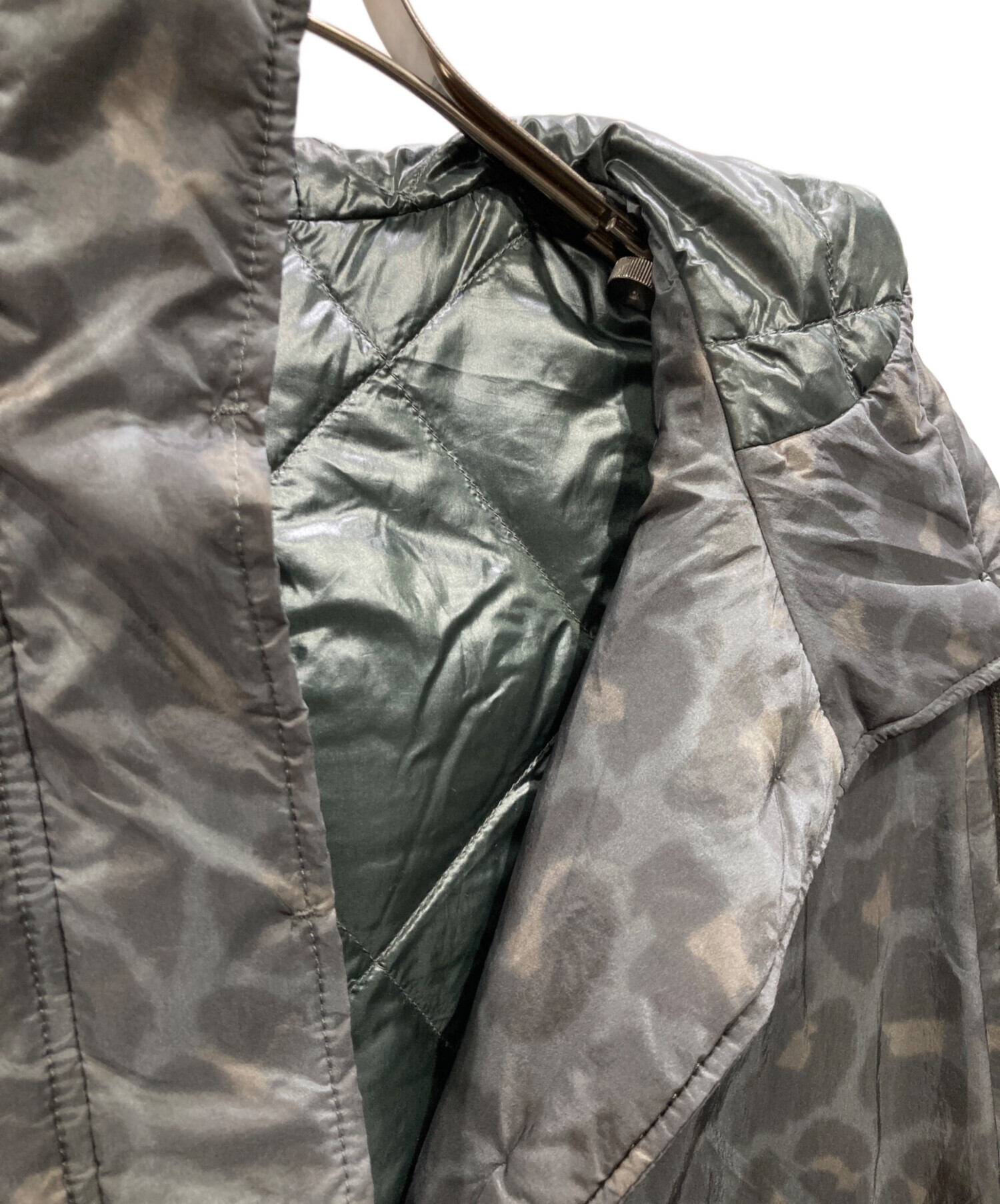 中古・古着通販】TATRAS (タトラス) ダウンポンチョ グレー サイズ:1 