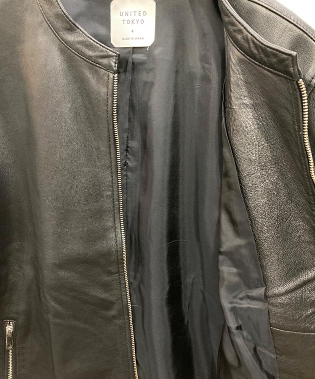 中古・古着通販】UNITED TOKYO (ユナイテッドトーキョー) ラムレザー
