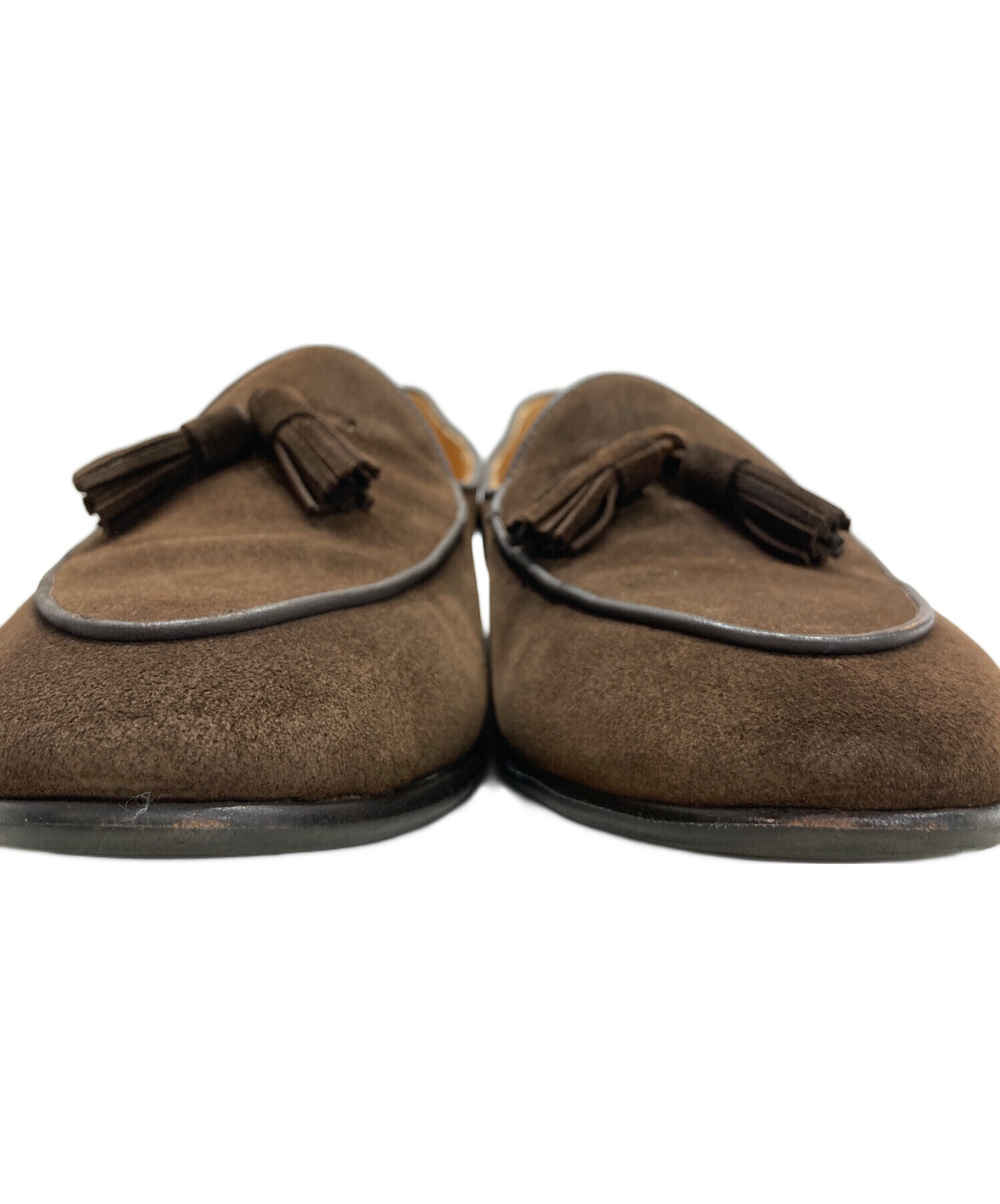 中古・古着通販】berwick (バーウィック) タッセルローファー ブラウン