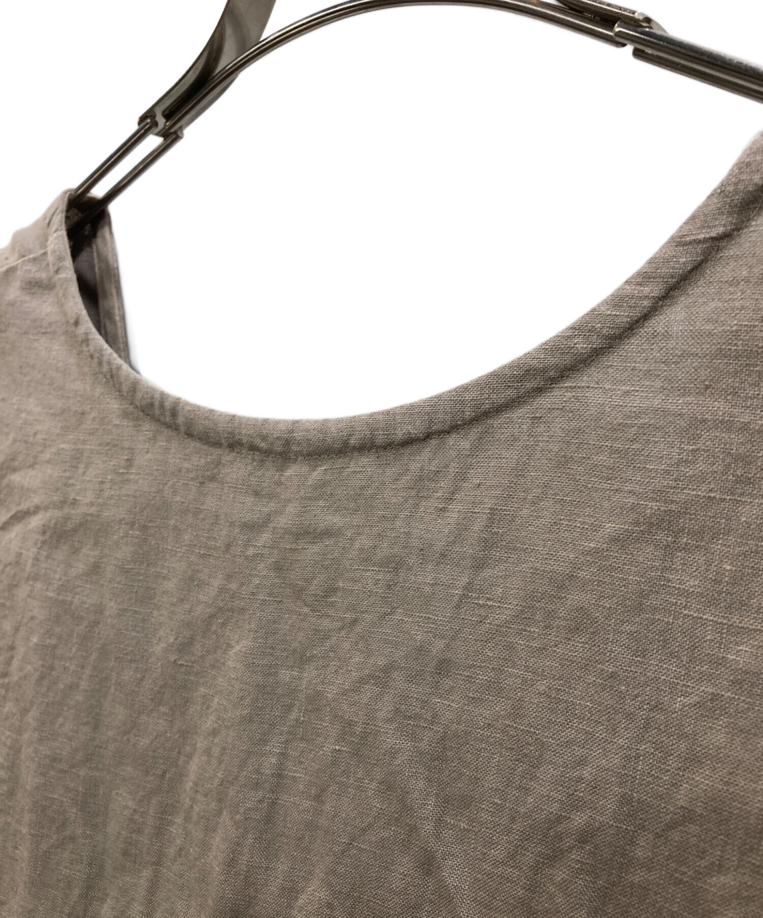 中古・古着通販】nest Robe (ネストローブ) リネンタックノースリーブ