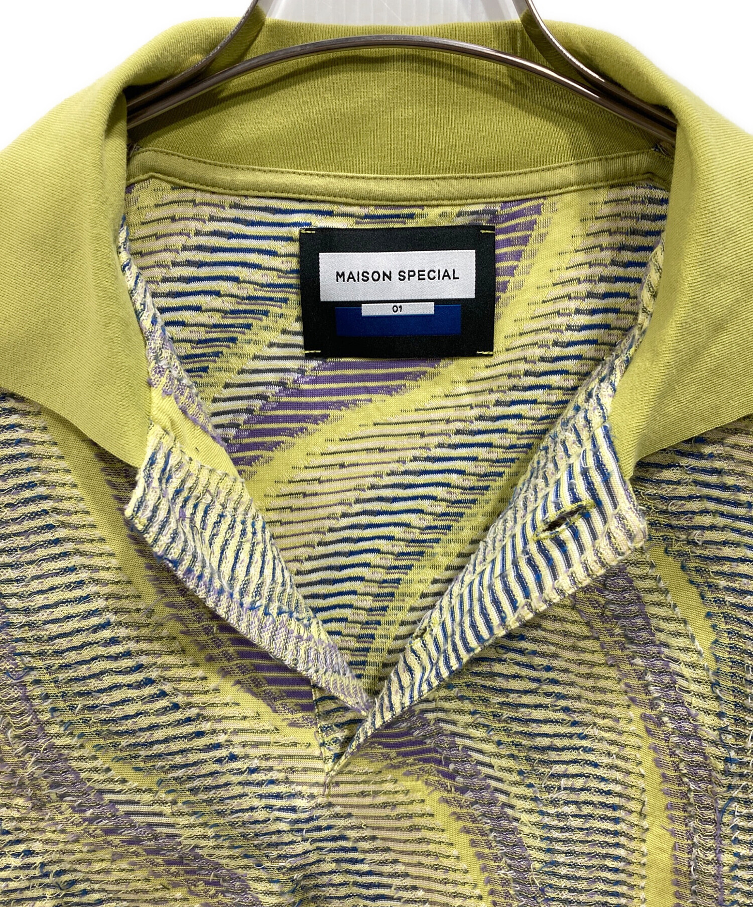 中古・古着通販】MAISON SPECIAL (メゾンスペシャル) Wave Back Cut 