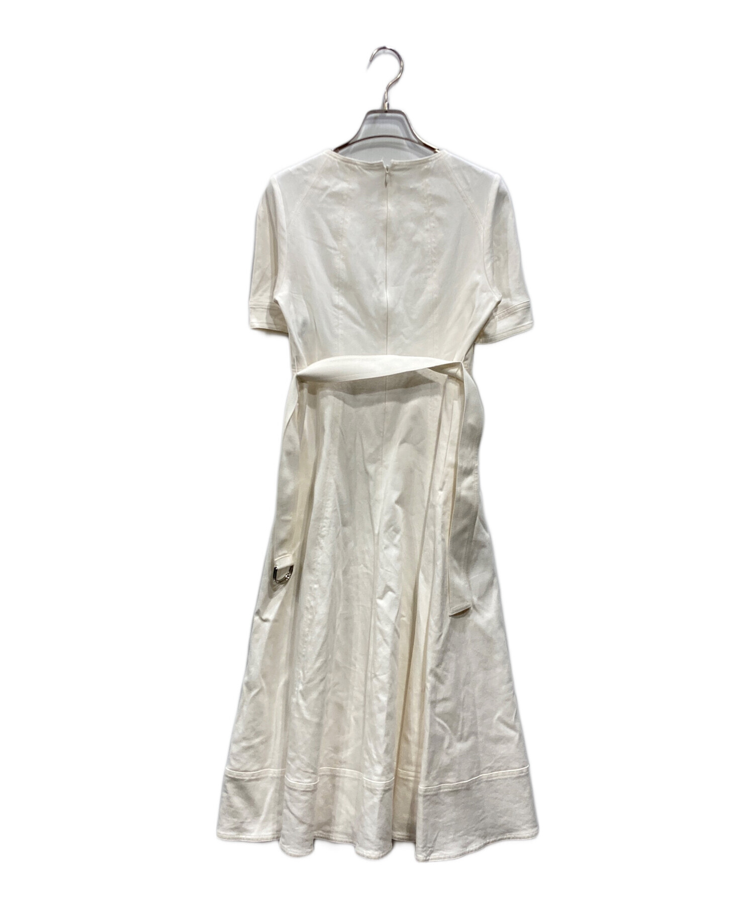 中古・古着通販】ANAYI (アナイ) シルクデニムベルト付き ワンピース 