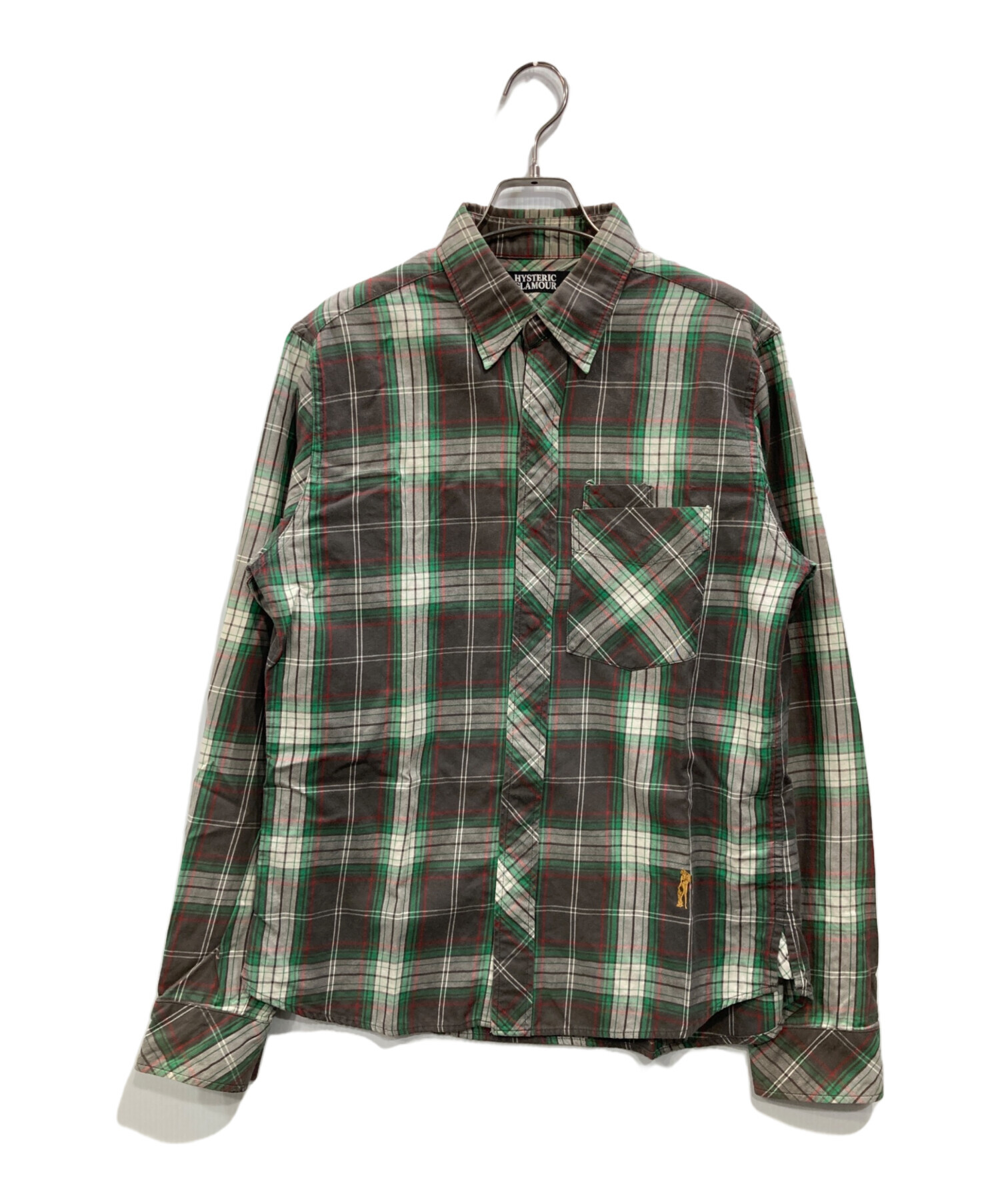 HYSTERIC GLAMOUR ヒステリックグラマー シャツ チェックL 中古・古着通販】Hysteric Glamour (ヒステリックグラマー) チェック