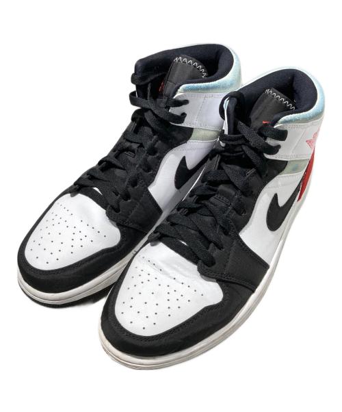 中古・古着通販】NIKE (ナイキ) Air Jordan 1 Mid SE ホワイト×レッド