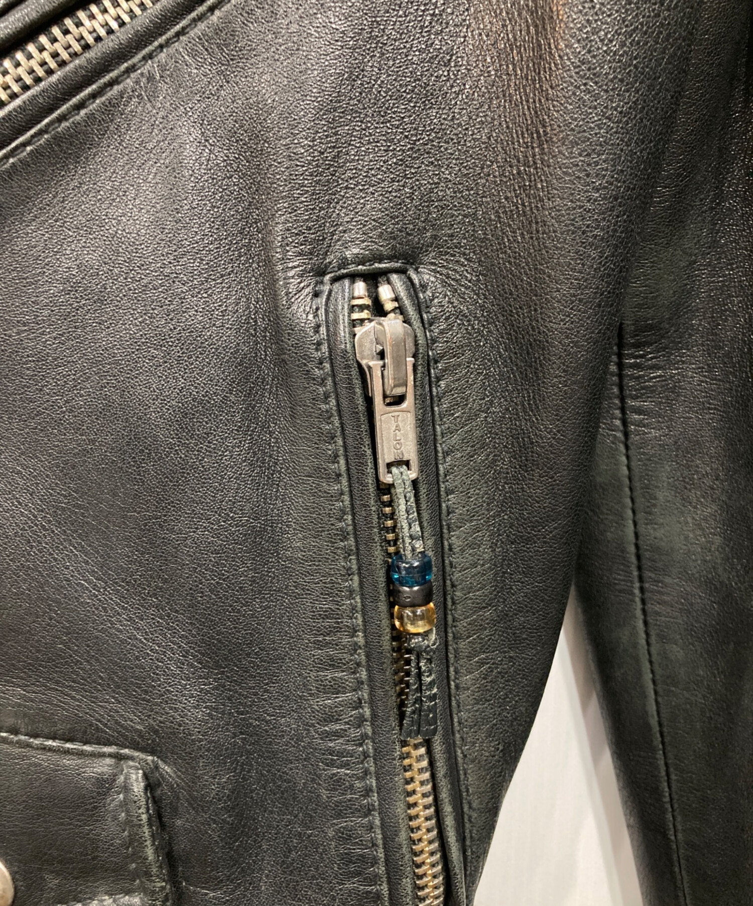 中古・古着通販】BLK DNM (ブラック デニム) ダブルライダース 