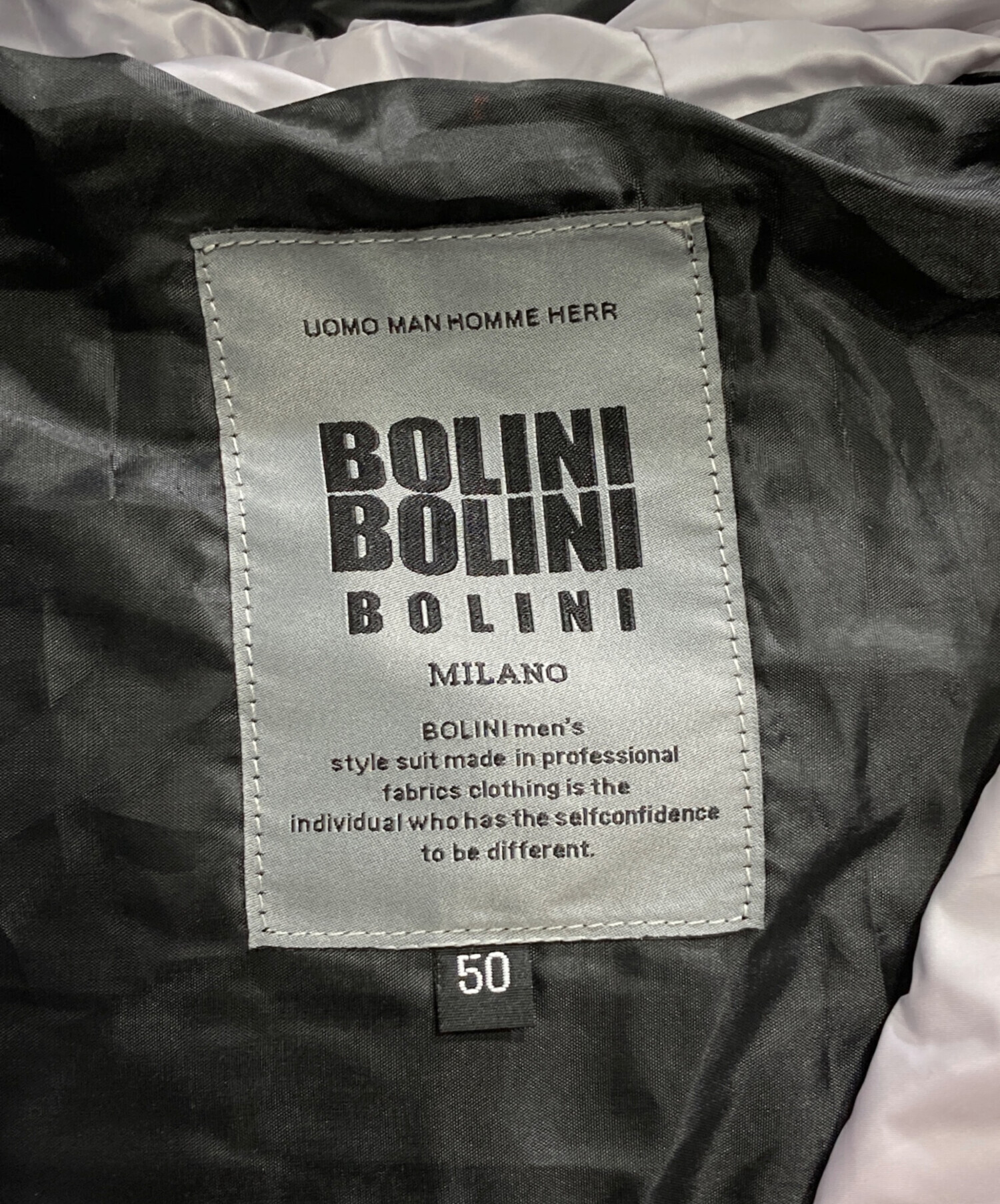 中古・古着通販】BOLINI (ボリーニ) ダウンジャケット ブラック サイズ 