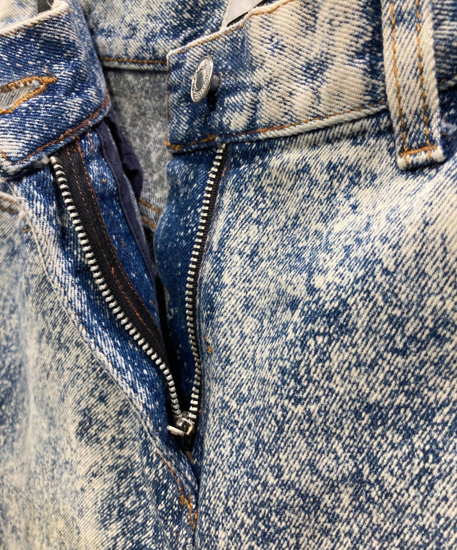 中古・古着通販】MSGM (エムエスジーエム) ケミカルウォッシュ加工