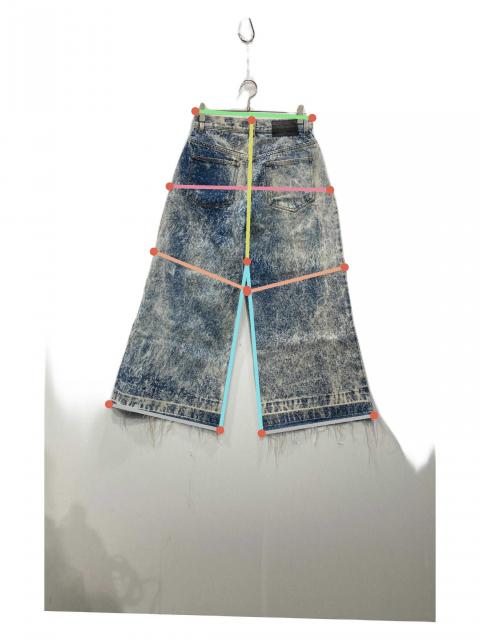 中古・古着通販】MSGM (エムエスジーエム) ケミカルウォッシュ加工