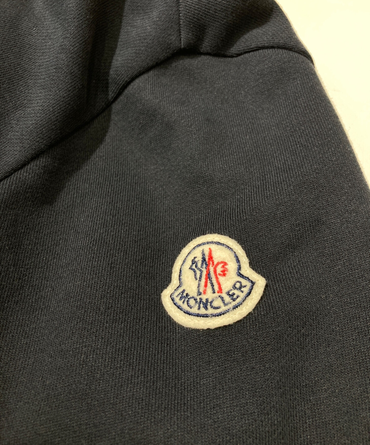 中古・古着通販】MONCLER (モンクレール) ジップパーカー ネイビー 