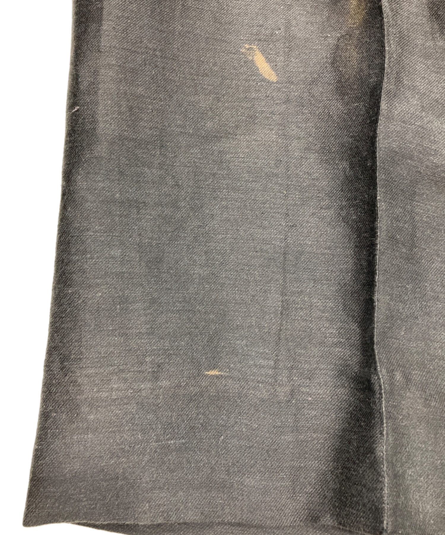 中古・古着通販】TAAKK (ターク) フラワーワイドトラウザーズ ブラック