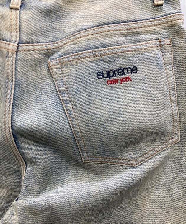 中古・古着通販】Supreme (シュプリーム) デニムパンツ dirty indigo