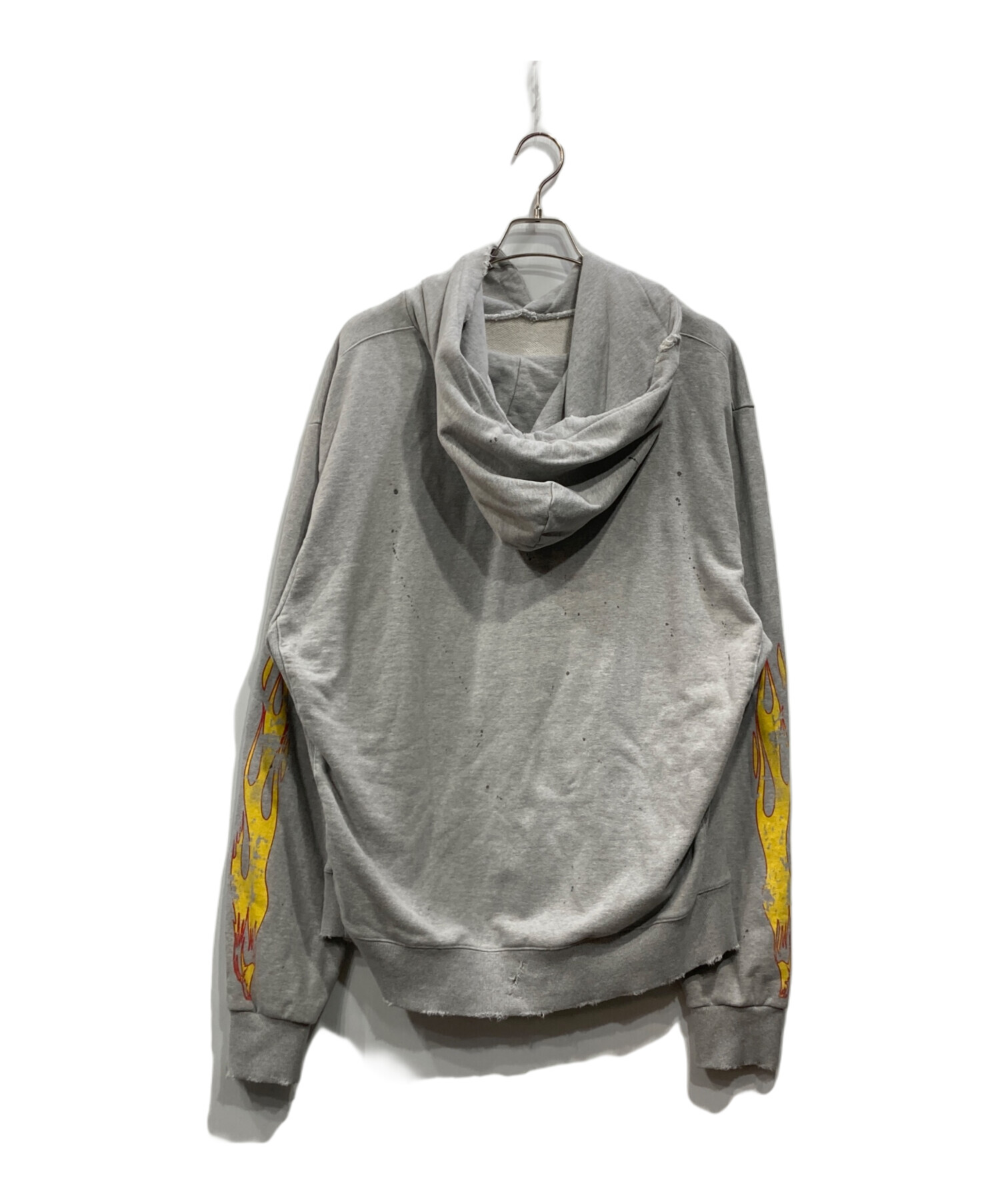 SOMEIT サムイット スウェット メンズ 【古着】【中古】 中古・古着通販】SOMEIT (サミット) ダメージ加工プルオーバーパーカー