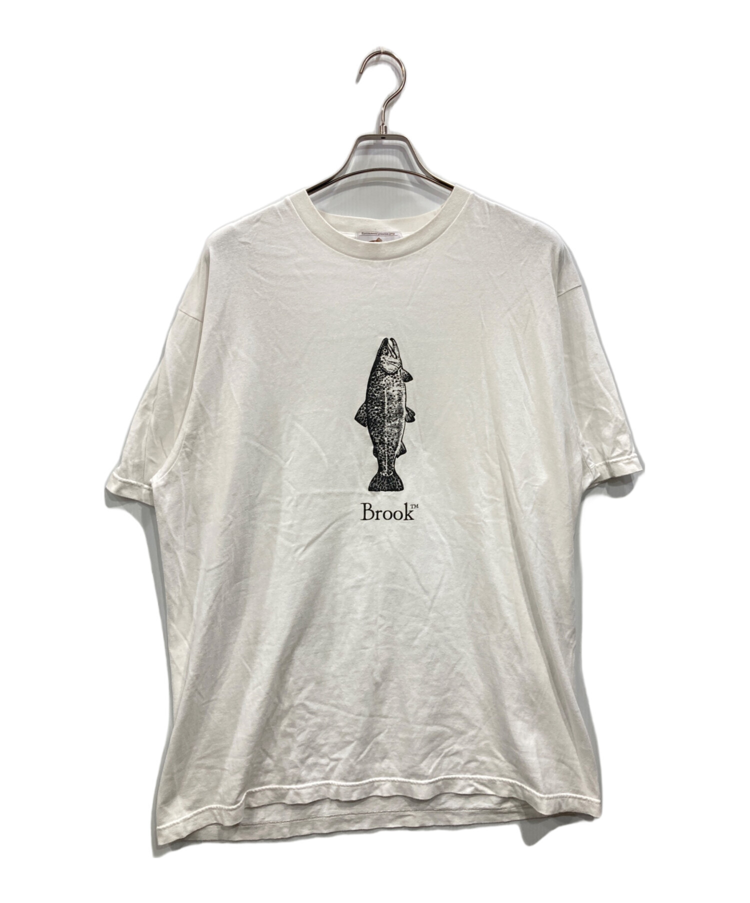 中古・古着通販】BROOK (ブルック) フィッシュプリントTシャツ 