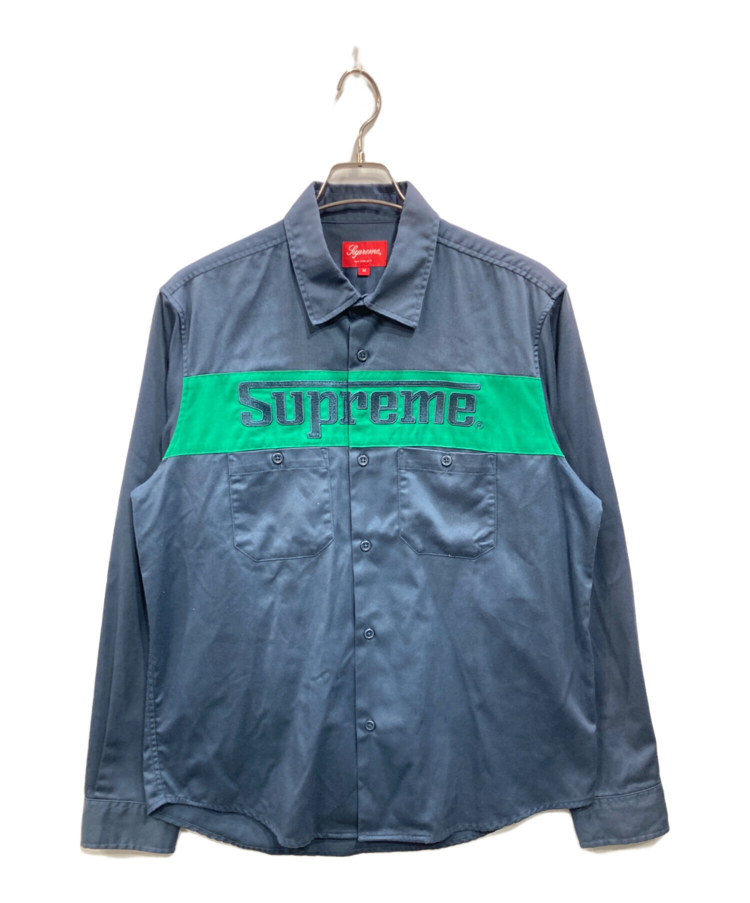 中古・古着通販】Supreme (シュプリーム) Racing Logo Work Shirt 
