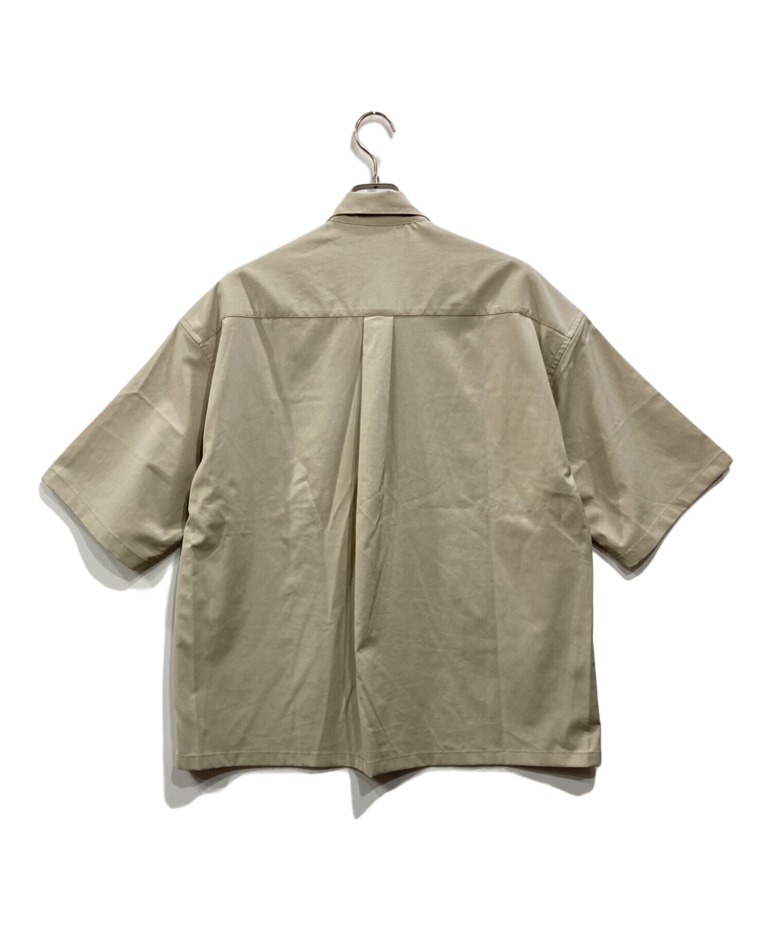 中古・古着通販】BEAMS (ビームス) 半袖シャツ ベージュ サイズ:L 