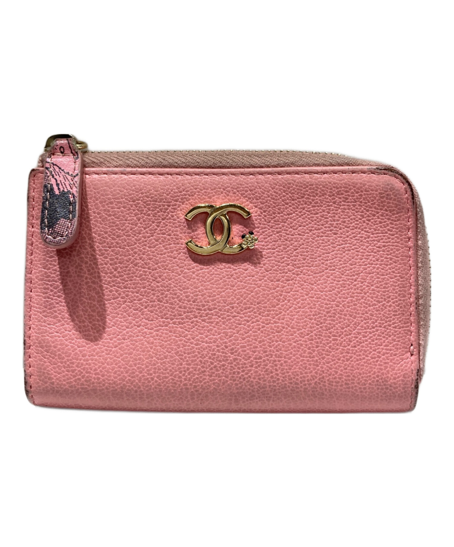 中古・古着通販】CHANEL (シャネル) コインケース ピンク｜ブランド 