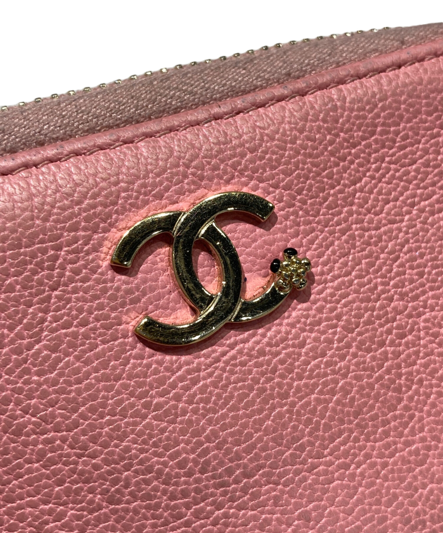 中古・古着通販】CHANEL (シャネル) コインケース ピンク｜ブランド 