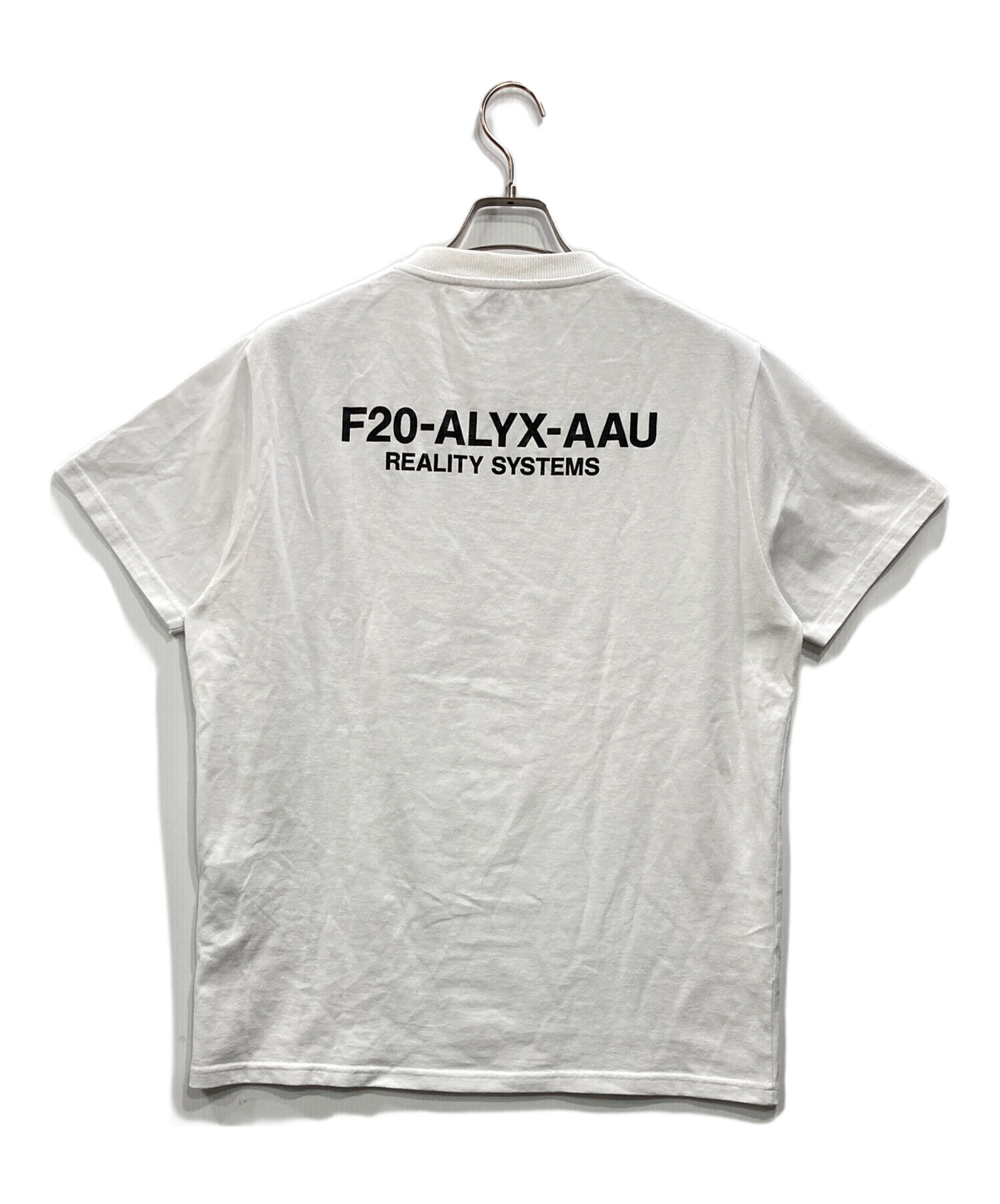 中古・古着通販】1017 ALYX 9SM (アリクス) ロゴTシャツ ホワイト  