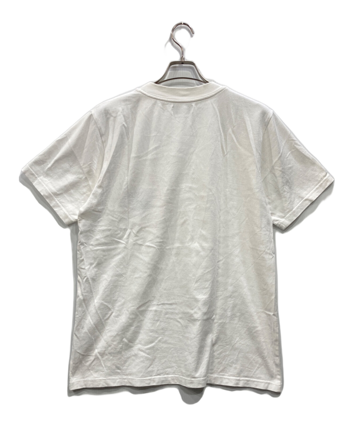 中古・古着通販】TTT MSW (ティー) フラワーワッペンTシャツ ホワイト