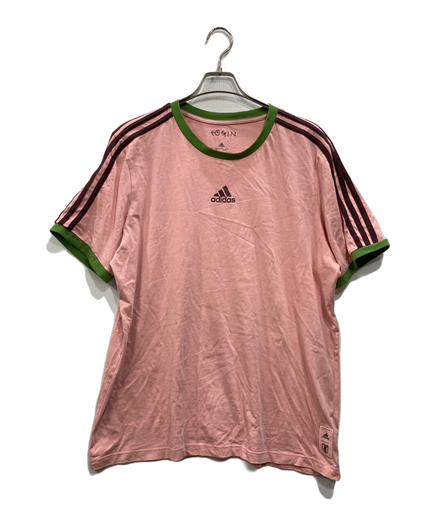 中古・古着通販】adidas (アディダス) 半袖Tシャツ ピンク サイズ:2XL 