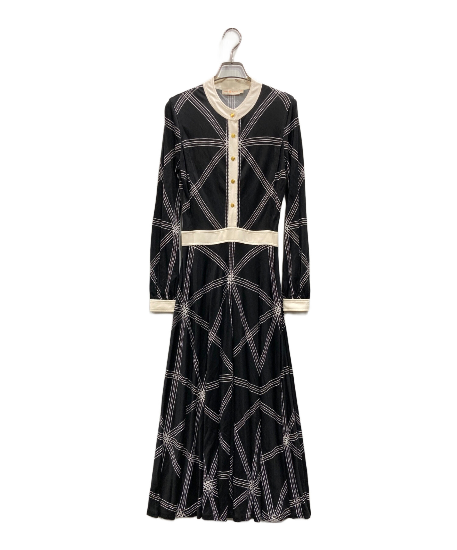 TORY BURCH 新品未使用ワンピース 中古・古着通販】TORY BURCH (トリーバーチ) シルク混ワンピース