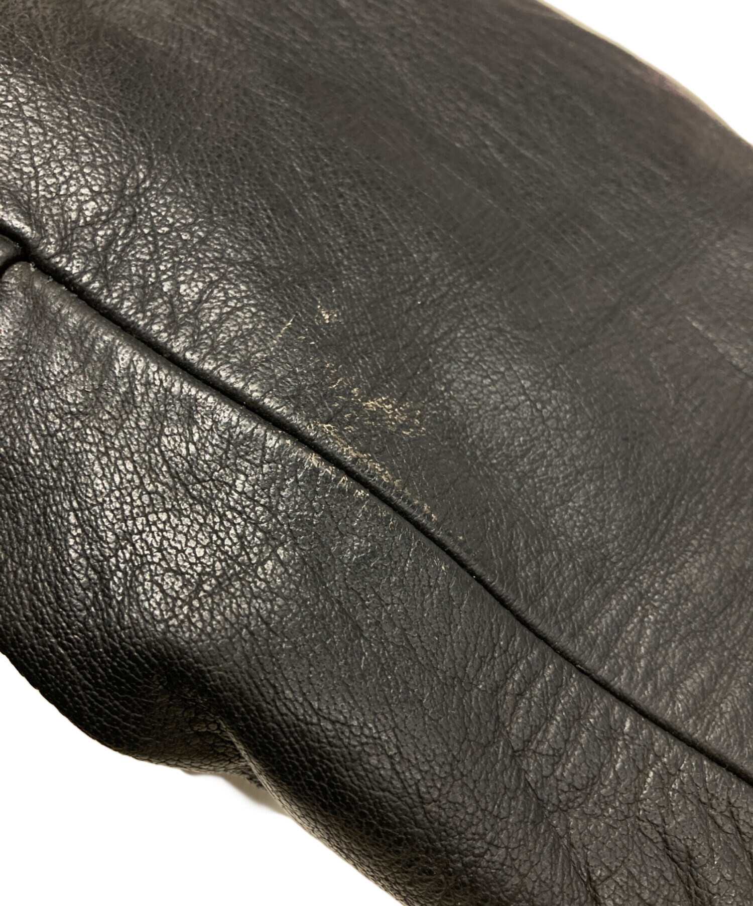 中古・古着通販】FMC (エフエムシー) レザーライダースジャケット 