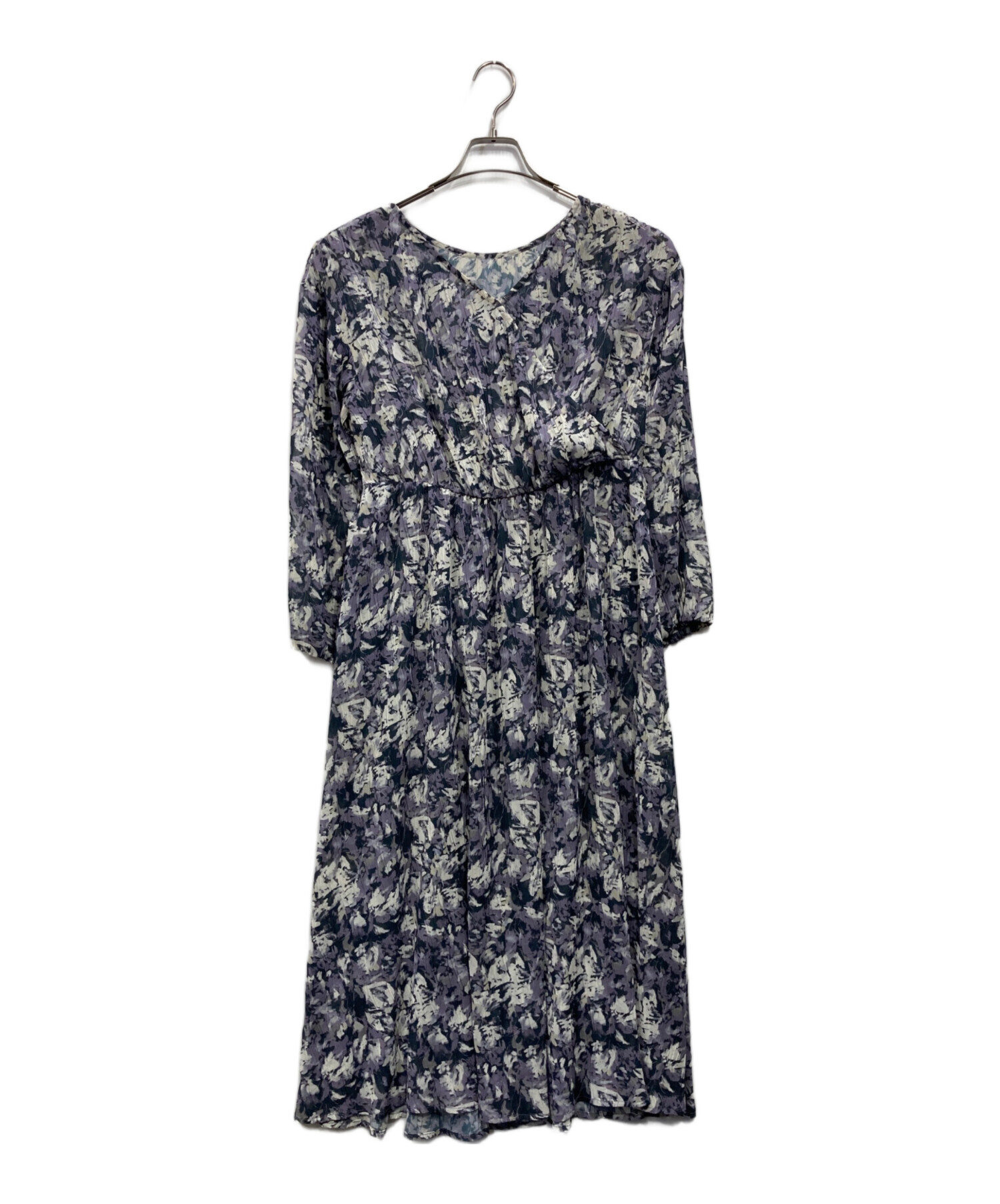 stola. カシュクール花柄ワンピース 中古・古着通販】stola. (ストラ) 花柄カシュクールワンピーース