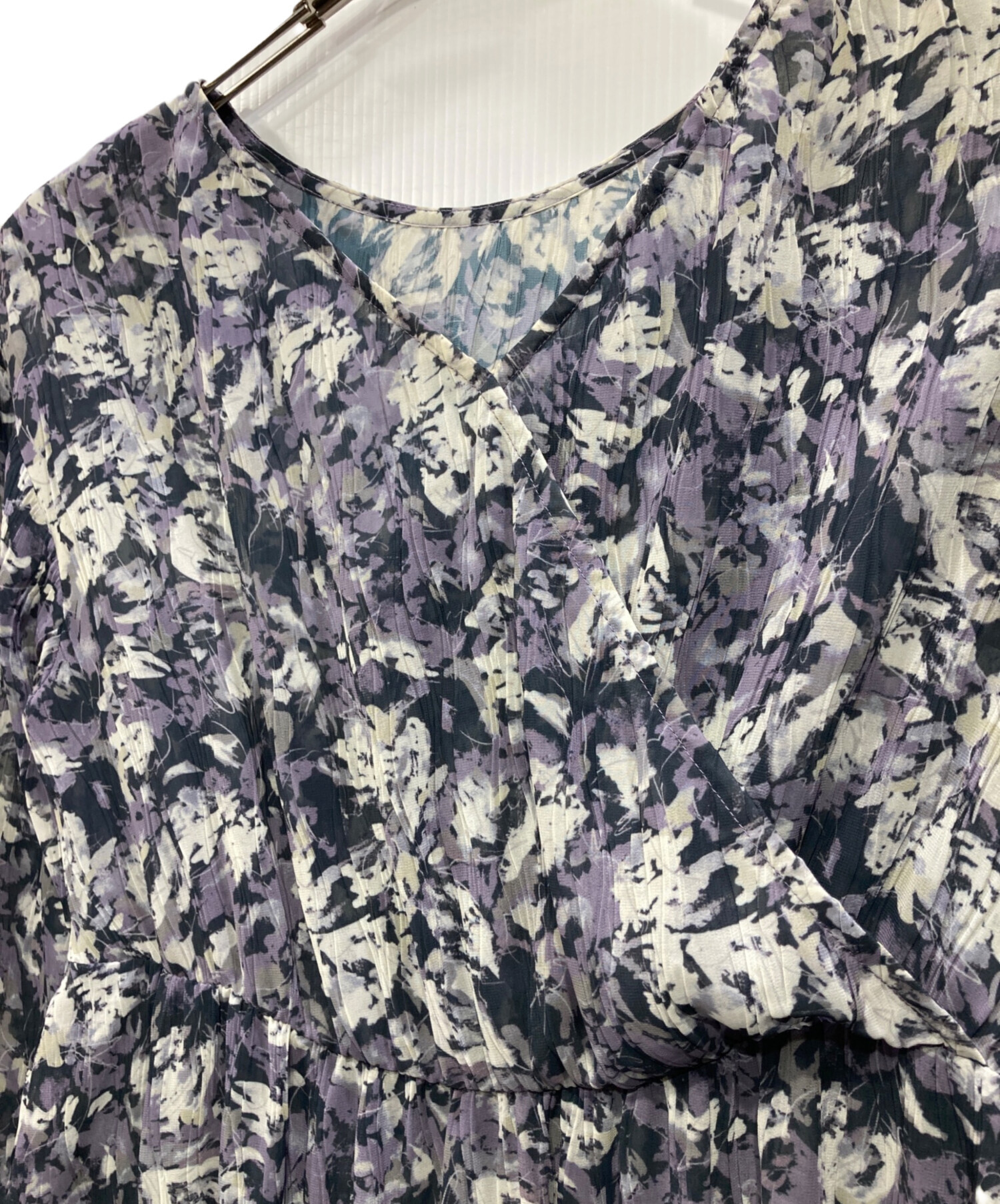 中古・古着通販】stola. (ストラ) 花柄カシュクールワンピーース
