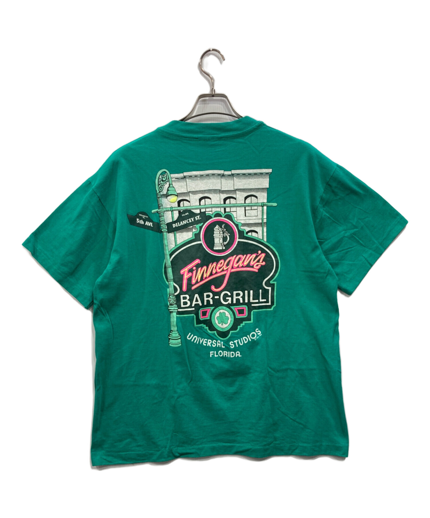 Tシャツ Anvil(アンビル) USA製 有刺鉄線プリントTシャツ L サイズ