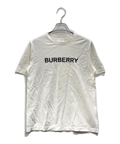中古・古着通販】BURBERRY (バーバリー) ロゴプリントTシャツ ホワイト