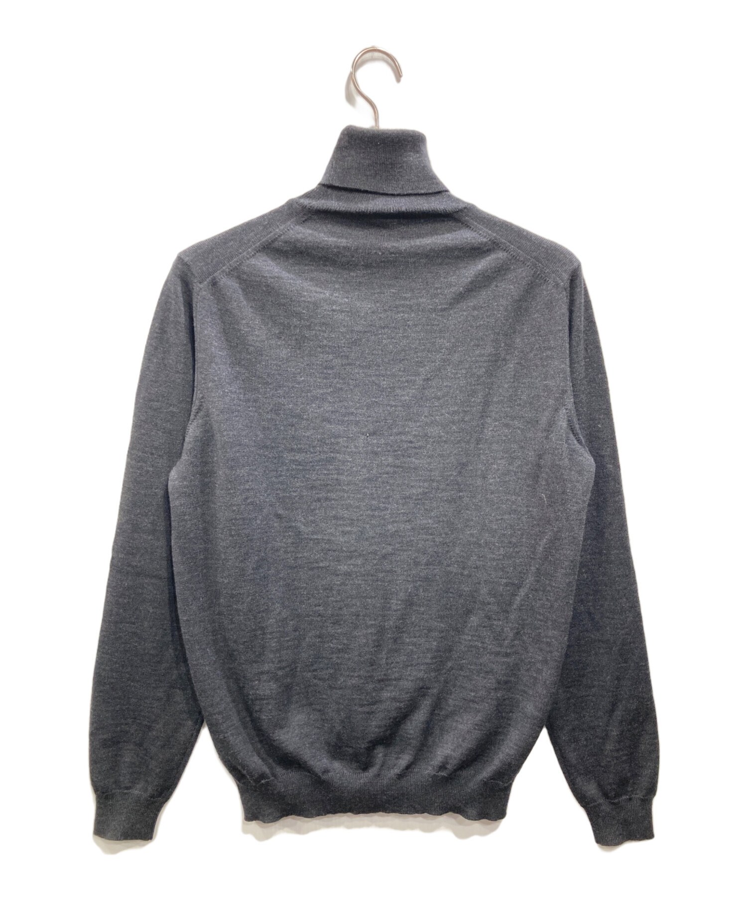 美品 ZANONE ザノーネ 48 ネイビー TOKYOlife購入 タートルネック 