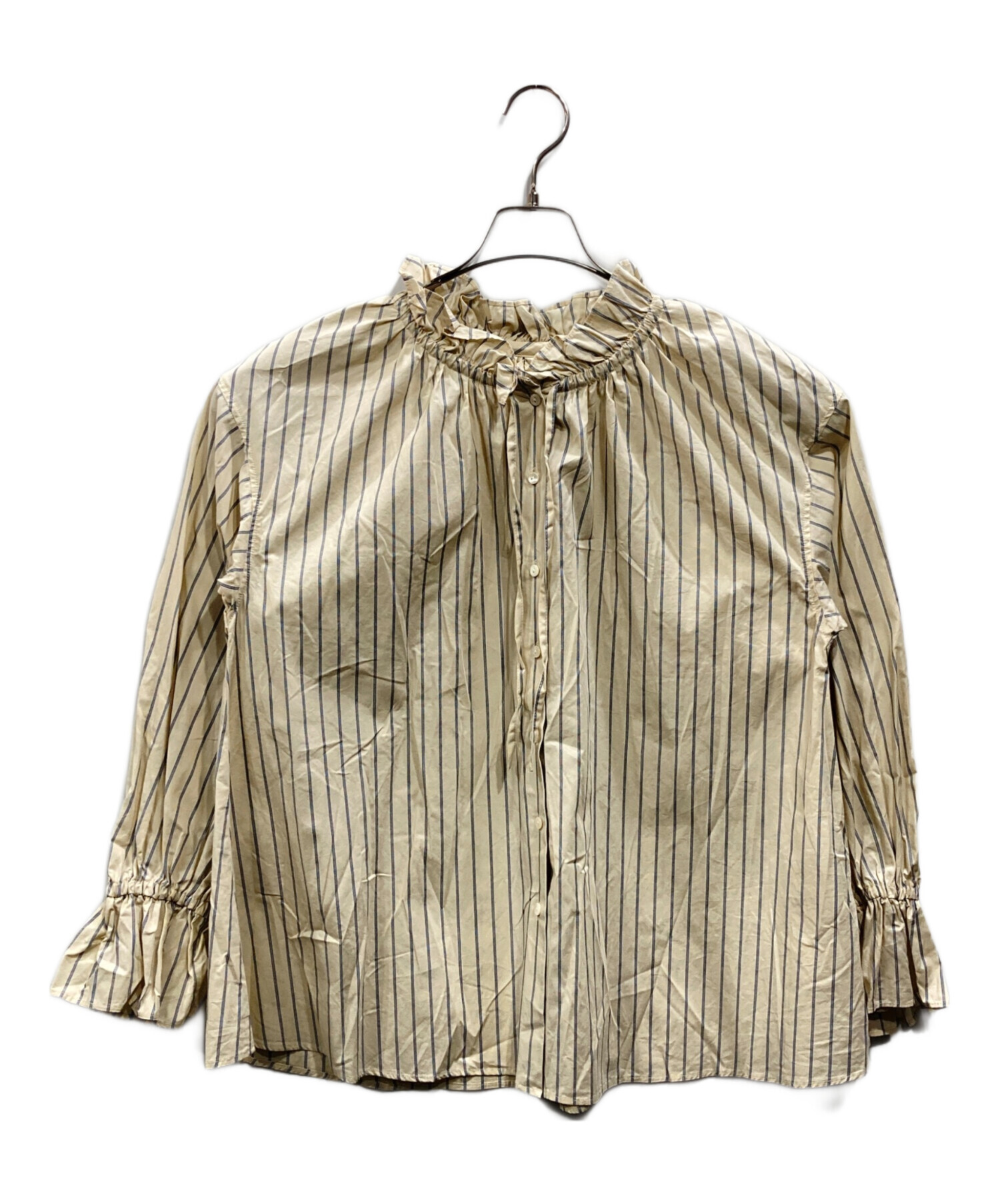 中古・古着通販】SLOBE IENA (スローブ イエナ) フリルカラーシャツ 