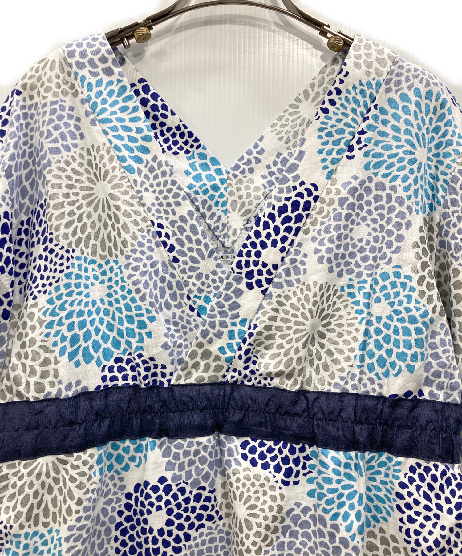 SOU・SOU 麻 ゆかたみたて 菊づくし青嵐 中古・古着通販】SOU・SOU (ソウソウ) 麻ゆかたみたて菊づくし青嵐