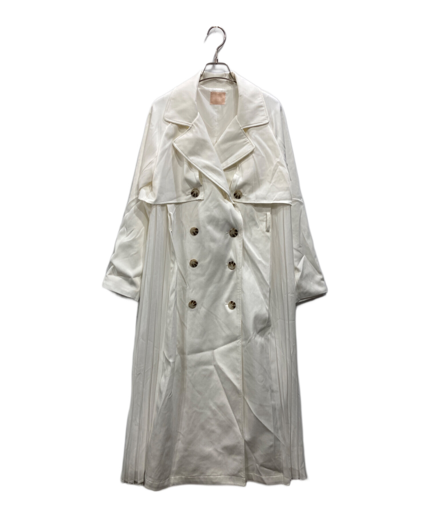 中古・古着通販】RESEXXY (リゼクシー) シアープリーツトレンチコート