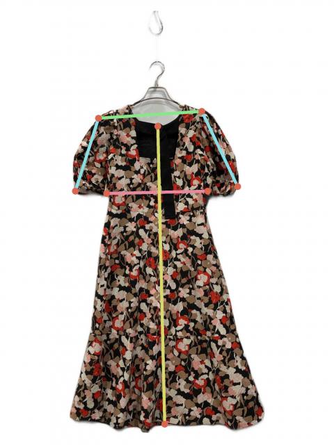 中古・古着通販】TED BAKER (テッドベーカー) パフスリーブワンピース