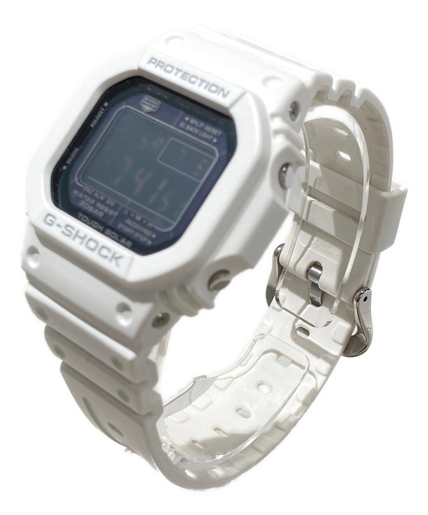 中古・古着通販】CASIO (カシオ) デジタルウォッチ ホワイト｜ブランド 