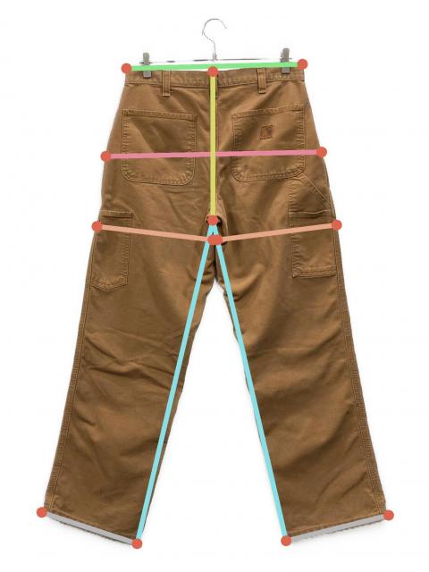 中古・古着通販】CarHartt (カーハート) ペインターパンツ ブラウン