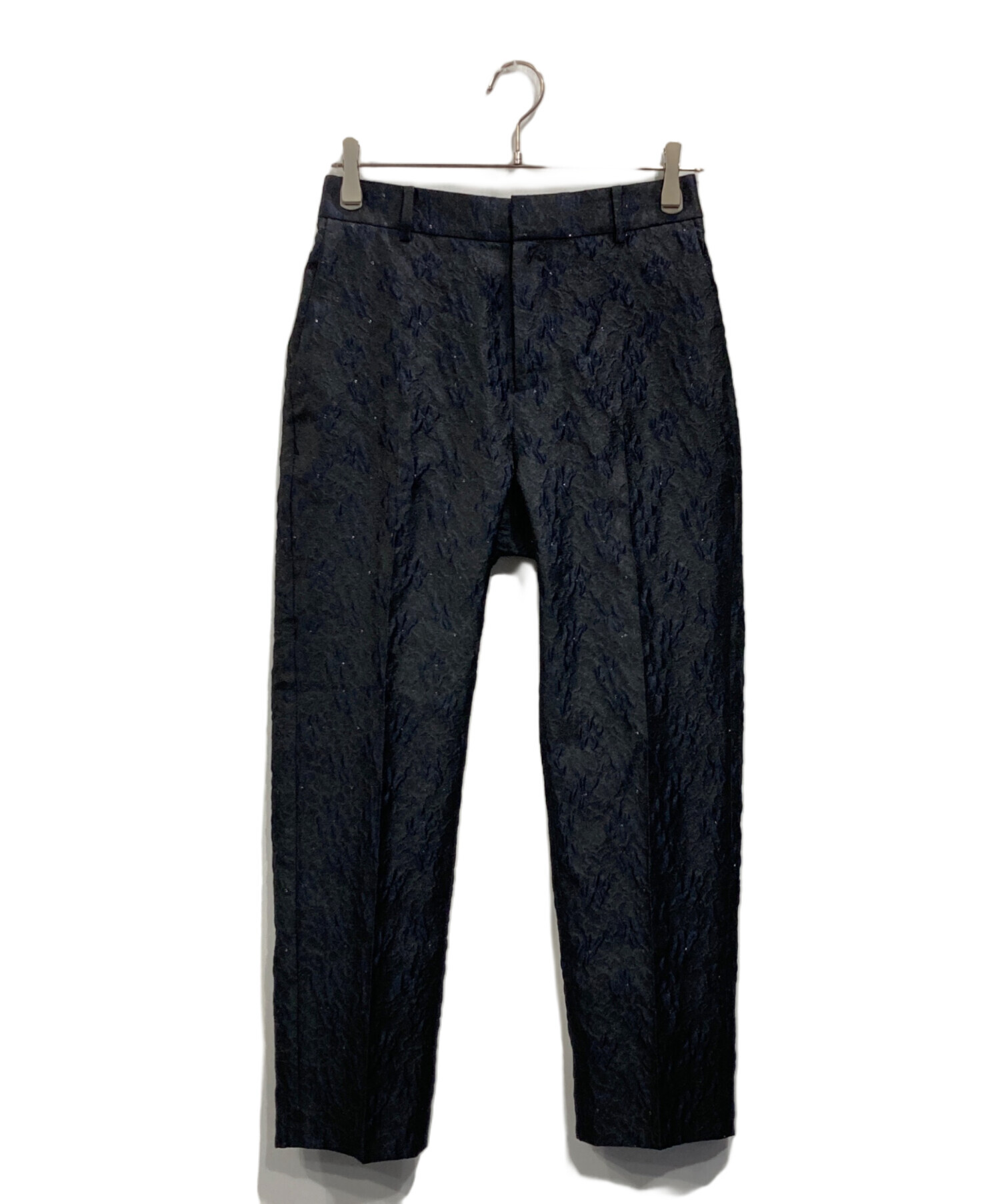 UNITED ARROWS ツートーン ジャガード パンツ　ネイビー　38 中古・古着通販】UNITED ARROWS TOKYO (ユナイテッドアローズ