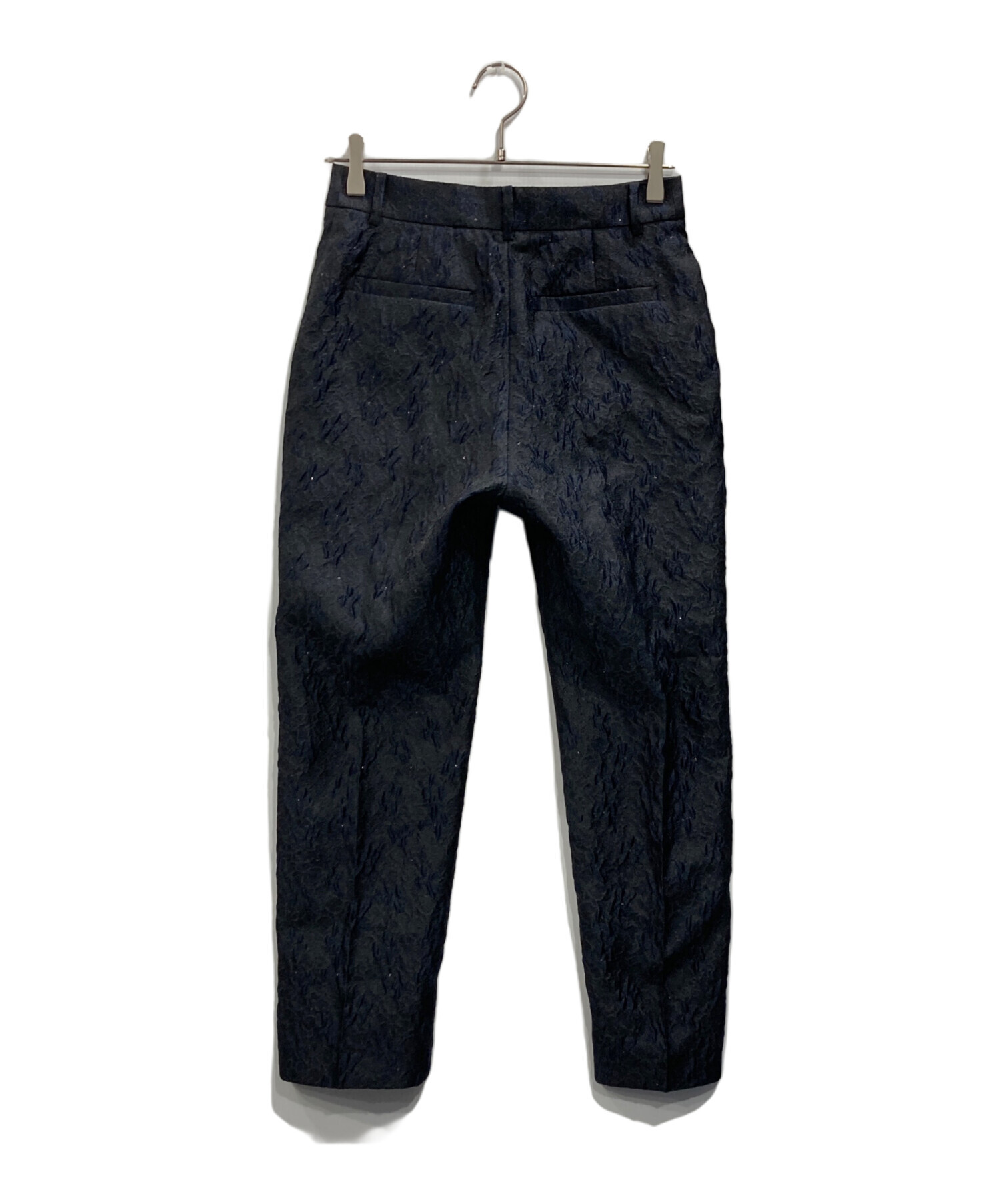 UNITED ARROWS ツートーン ジャガード パンツ　ネイビー　38 中古・古着通販】UNITED ARROWS TOKYO (ユナイテッドアローズ