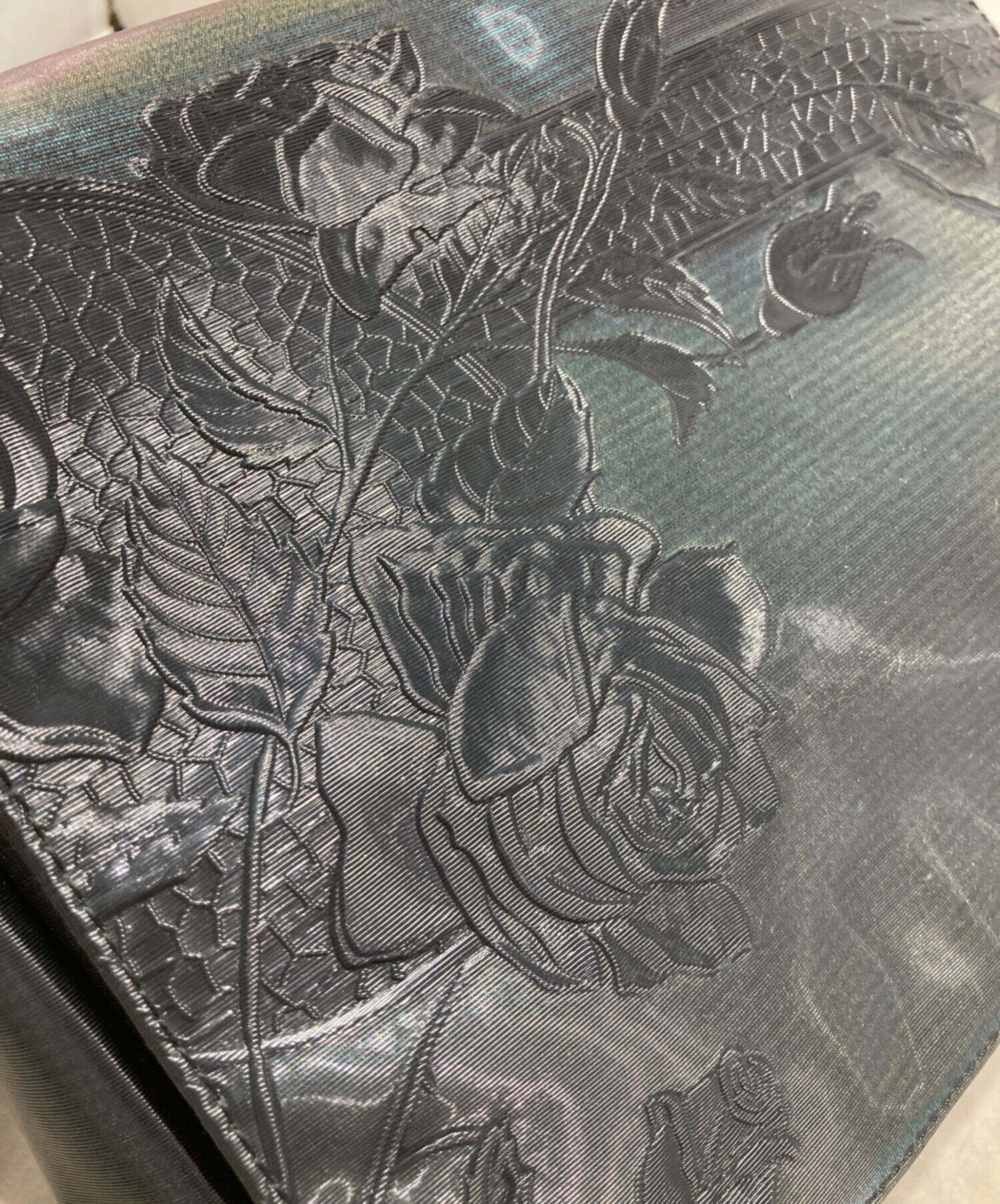 Jean Paul GAULTIER ニューローズ ハンドバッグ シルバー レア JEAN PAUL GAULTIER metallic bag “new rose” | NOIR ONLINE
