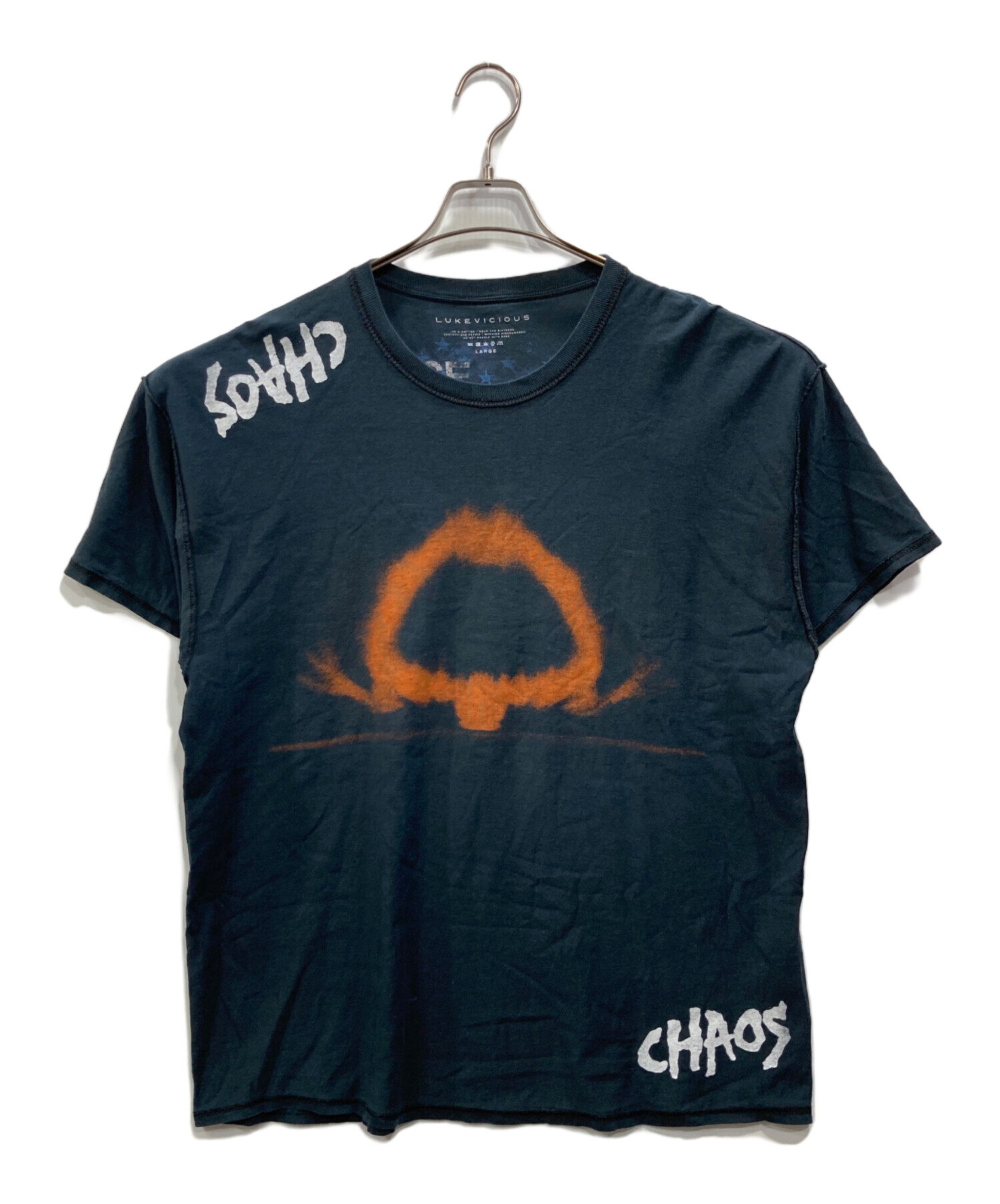 中古・古着通販】LUKEVICIOUS (ルークヴィシャス) SOAHC TEE ネイビー 
